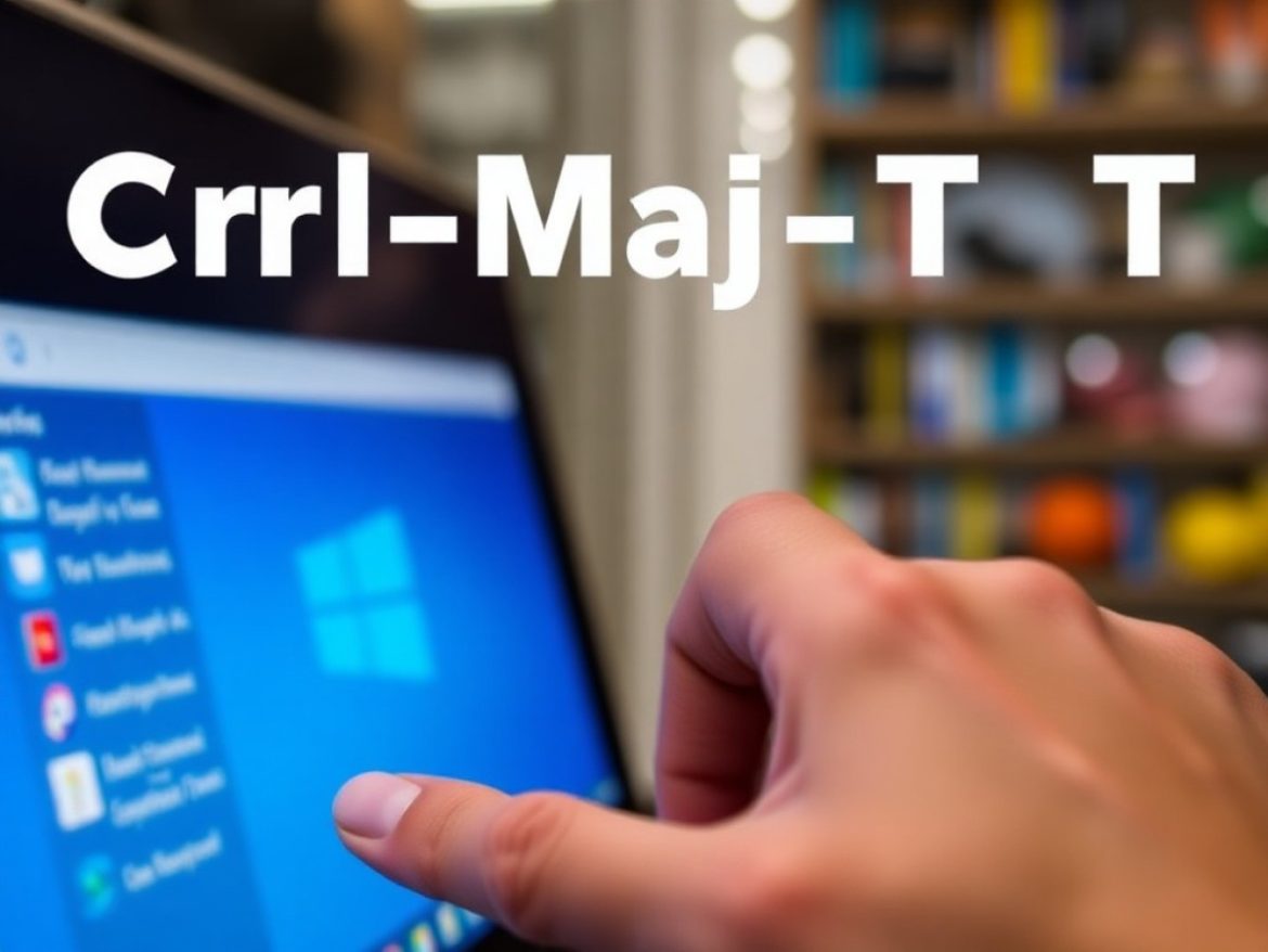 
        Ctrl + Maj + T : ce raccourci Windows dont vous ignoriez l’existence est pourtant indispensable
    