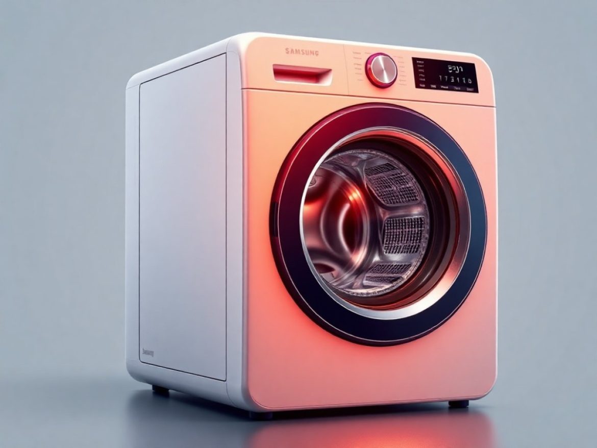 
        Samsung va lancer une nouvelle machine à laver pilotée par l’IA : voici comment ça fonctionne
    