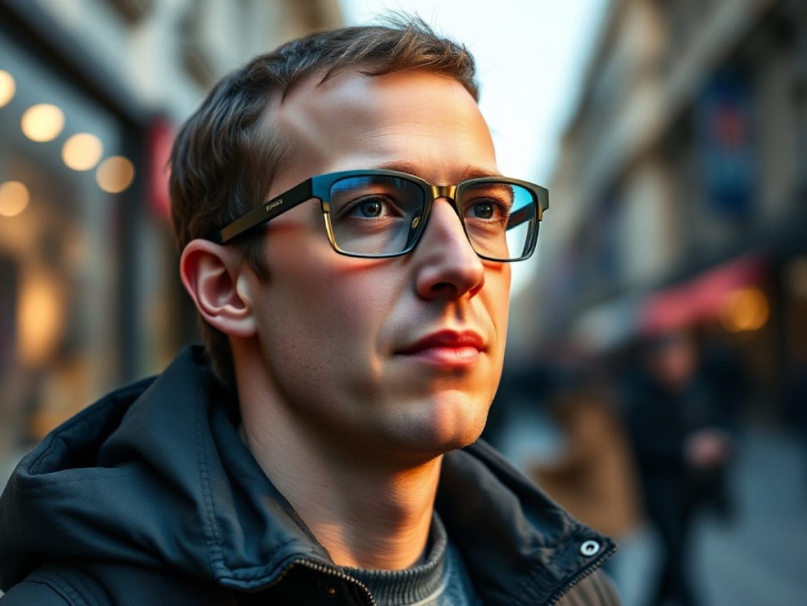 
        Selon Mark Zuckerberg, les personnes sans lunettes connectées seront désavantagées dans le futur
    