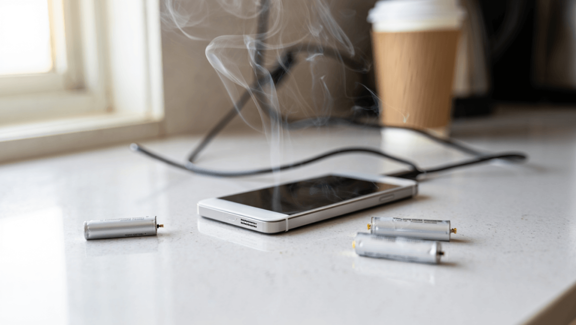 
        “Ça aurait pu mettre le feu à la maison” : 84 % des Français font n’importe quoi avec leurs batteries
    