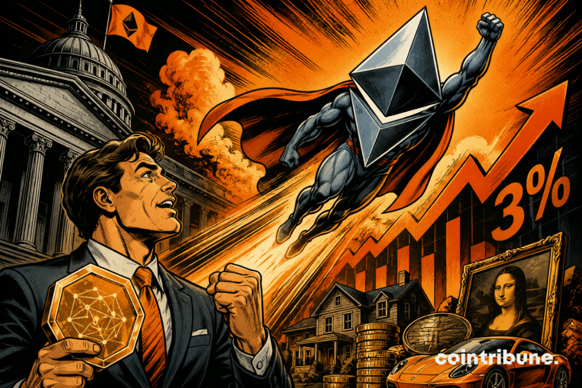 L'Ether : La tokenisation soutient un rebond de 3 % cette semaine