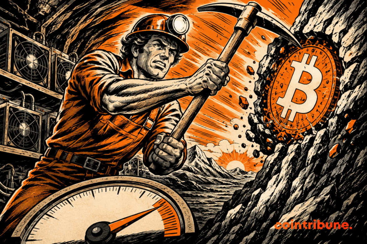 Bitcoin : La difficulté de minage n’est plus qu’à 0,7 % de son plus bas de 2026