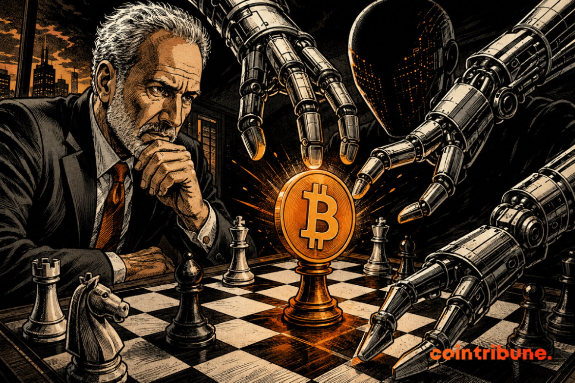Pour Peter Schiff, l’intelligence artificielle constitue une menace pour le bitcoin