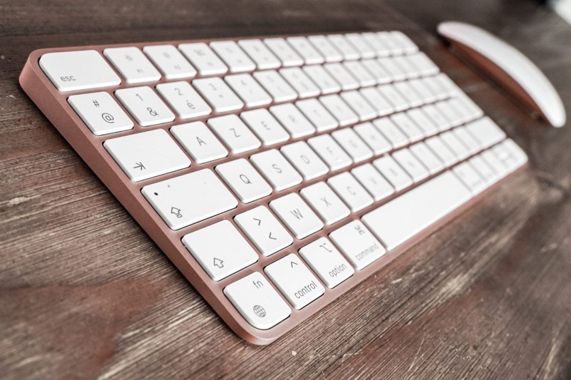 test iMac m1 clavier