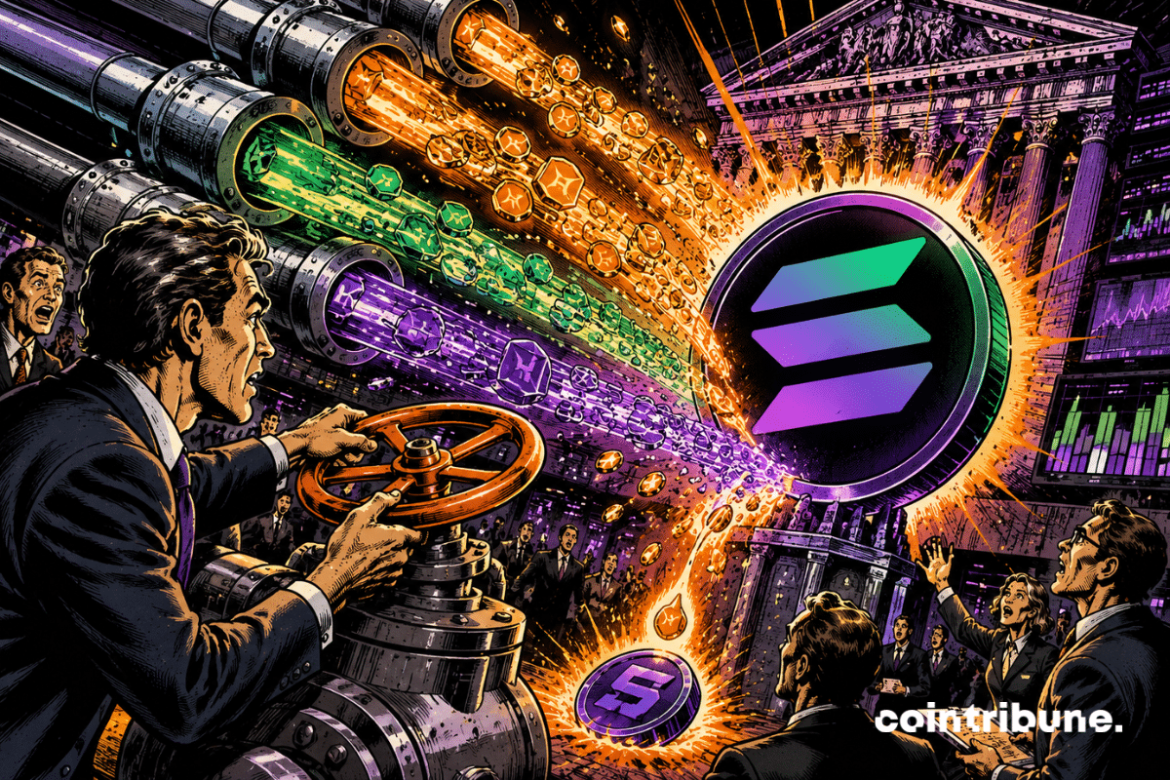 Crypto : Les ETF Solana signent leur plus grosse journée de l’année
