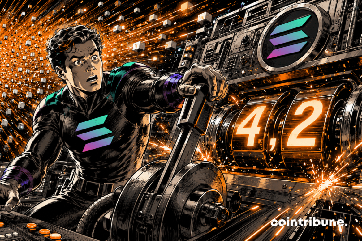 Crypto : Solana bat un record avec 4,2 milliards de transactions en juillet